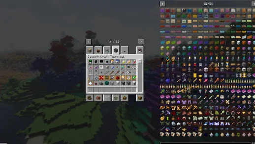 Предметы в инвентаре