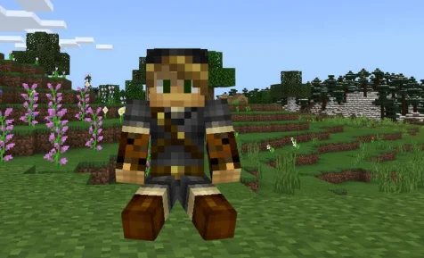 Персонаж на земле