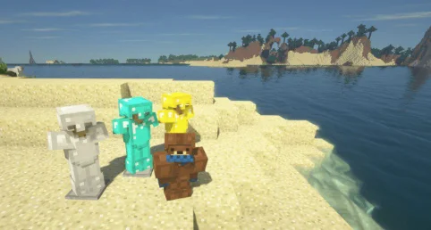 Персонажи в броне