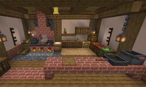 Пример кухни из мода