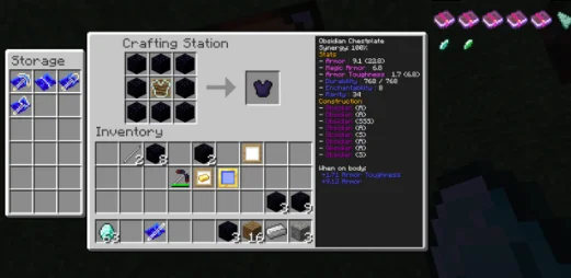 Крафт брони из мода