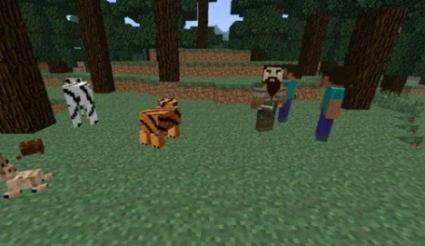 Мобы из мода TenshiLib