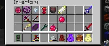 Предметы в инвентаре