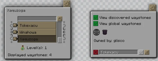 Интерфейс мода