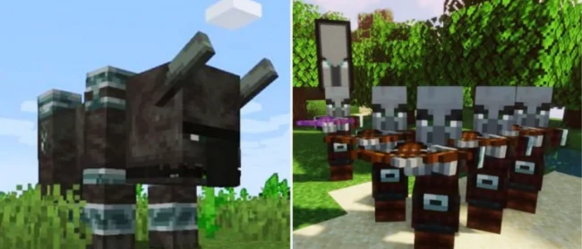 Нашествие разных мобов