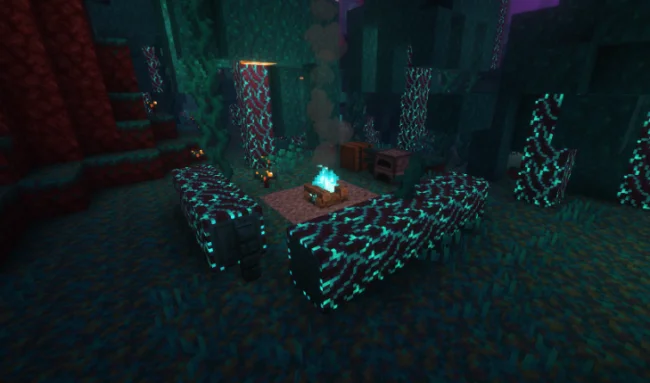 Кемпинг в лесу