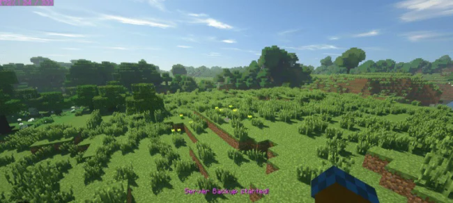 Произошло сохранение из мода FTB Backups