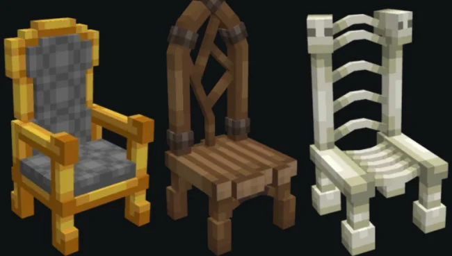 Виды стульев из мода