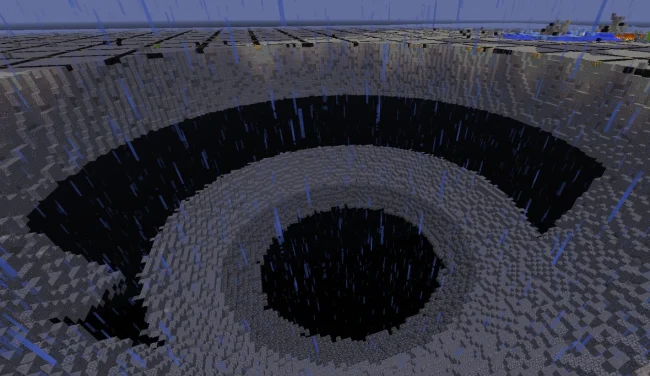 Яма от взрыва