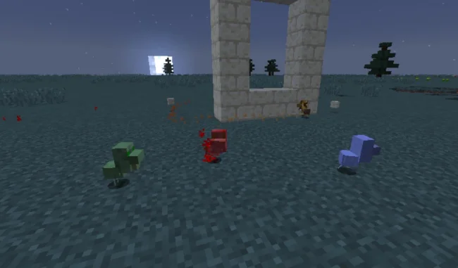 Разноцветные курицы