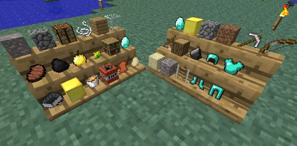 Предметы из мода Modpack Update Checker