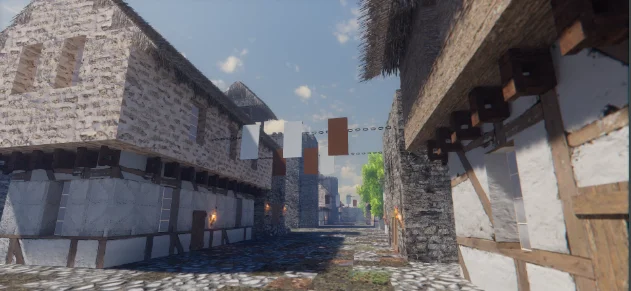 Деревня с модом Prism