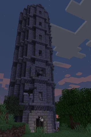 Башня из мода Dungeons Plus