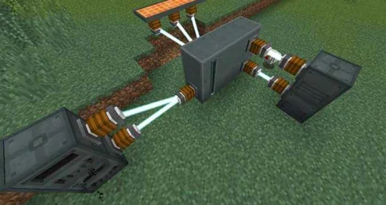 Механизм из мода Tesla Core Lib