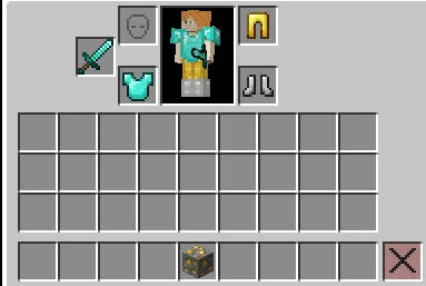 Инвентарь с модом Item Highlighter