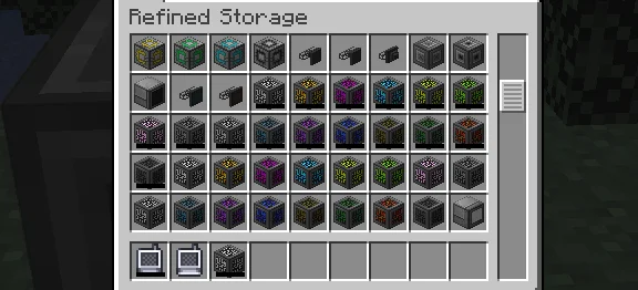 Предметы из мода Universal Grid