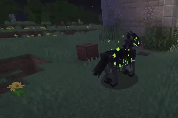 Лошадь с модом Born in Chaos