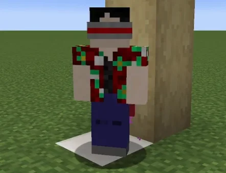 Блок телепортации из мода Quartz Elevator