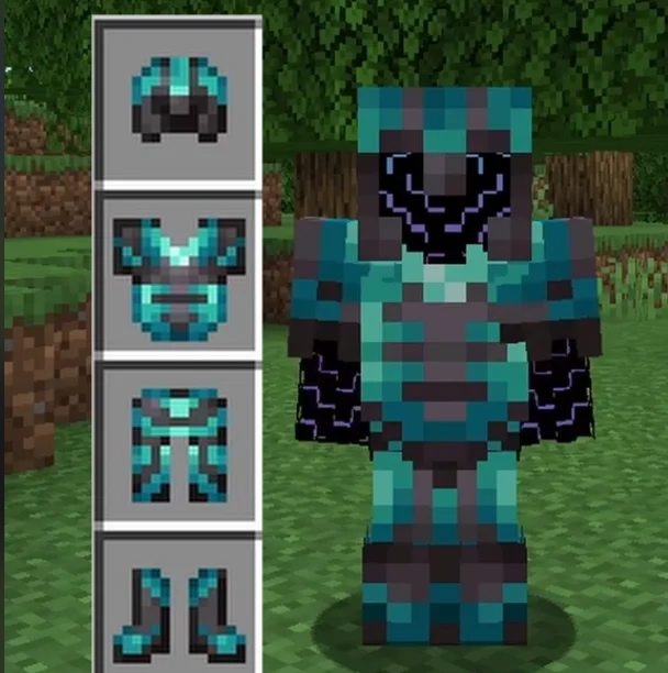 Вид брони с модом Dynamic Trim