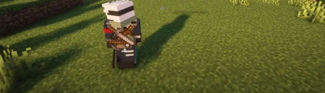 Предметы на персонаже из мода YDMs Weapon Master