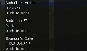 Обязательные моды для совместимости с Project Intelligence