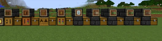 Сундуки и картинки с модом WanionLib