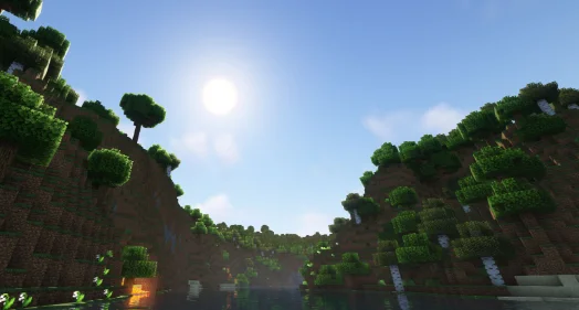 Рассвет с модом BucketLib