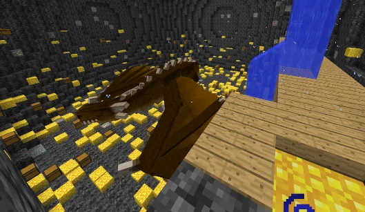 Дракон с модом LibrarianLib