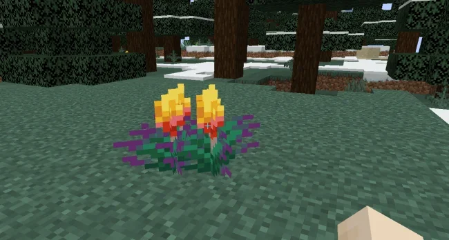 Мод Flower Patch в действии