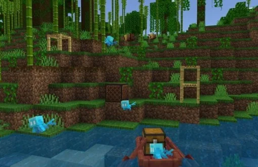 Бамбуковый лес с модом Temporal API