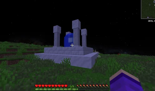 Водная постройка с модом RenderLib