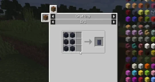 Крафт на блок из мода Dustrial Decor