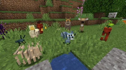 Мобы с модом MysticalLib