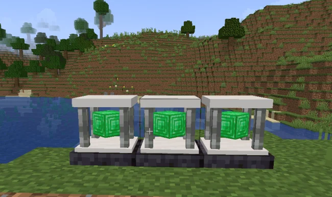 Блоки инфузии из мода Pylons