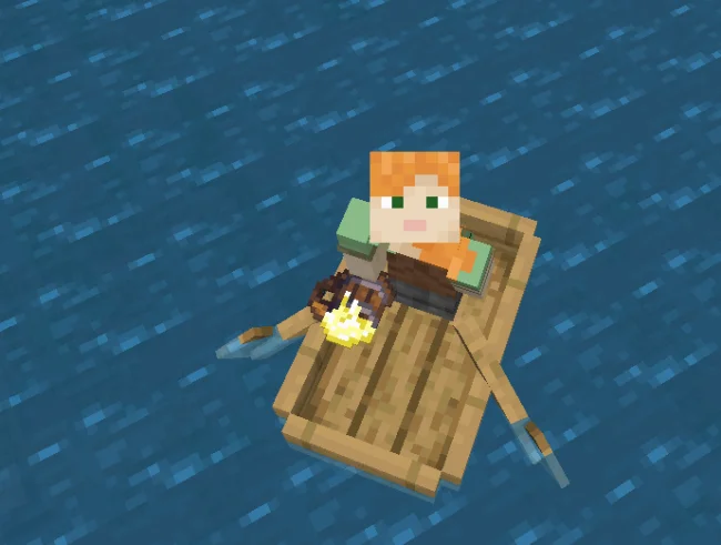 Персонаж с пивом из мода Brewery