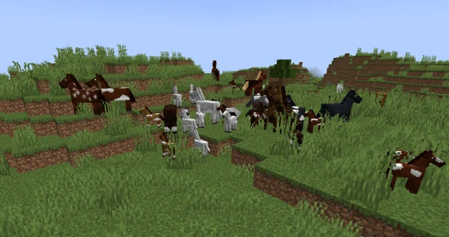 Лошади из мода Presence Footsteps