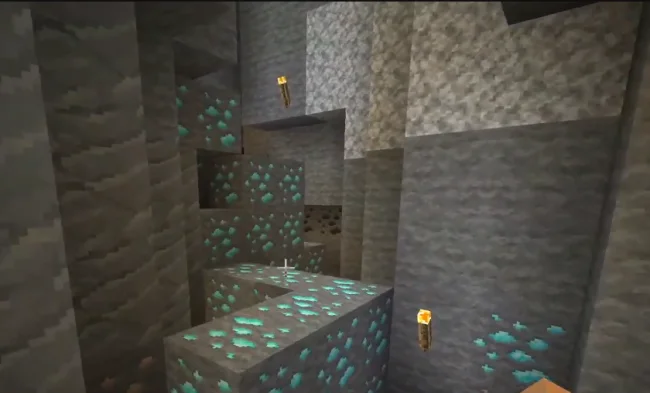 Алмазная руда из мода Large Ore Deposits