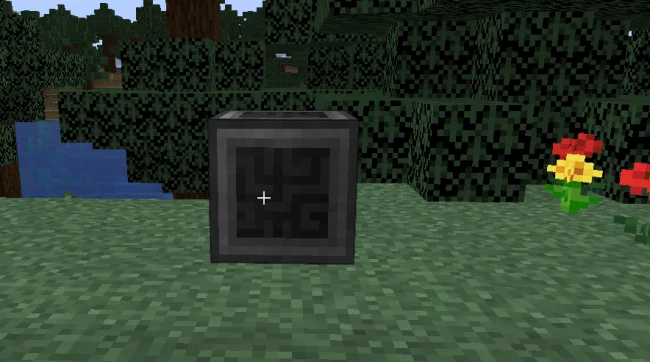 Блок из мода Universal Grid