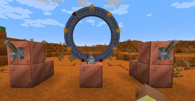 Портал из мода Stargate Journey