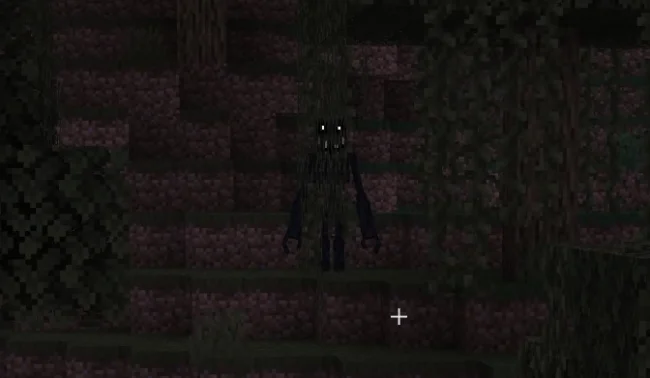 Моб спрятался из мода The Man From The Fog