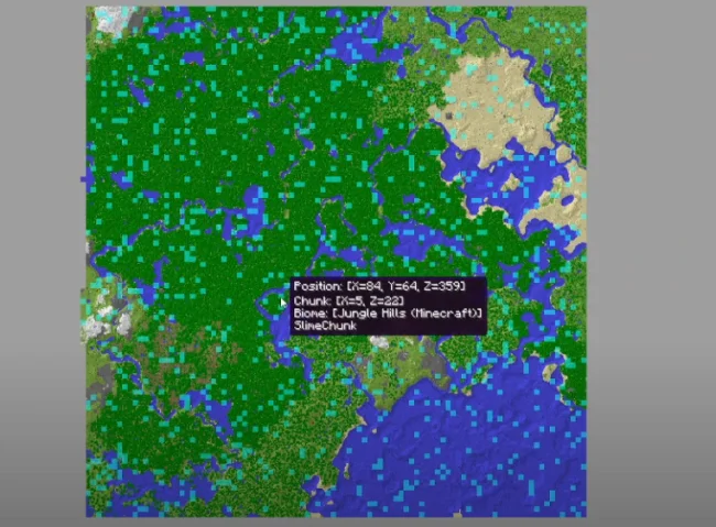 Карта из мода Chunk-Pregenerator