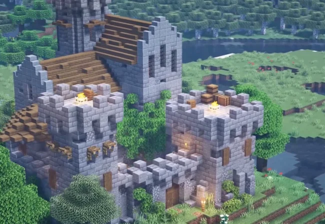 Башня из мода Valhelsia Structures