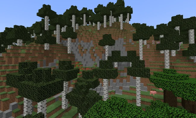 Лесные горы из мода Stony Cliffs Are Cool