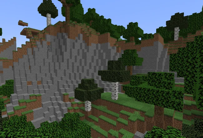 Скалы из мода Stony Cliffs Are Cool