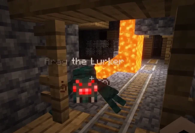 Паук из мода Brutal Bosses
