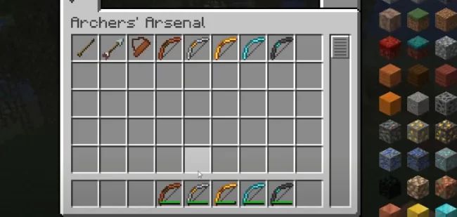 Виды луков из мода Archers