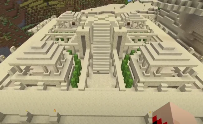 Пустынная постройка из мода Awesome Dungeon