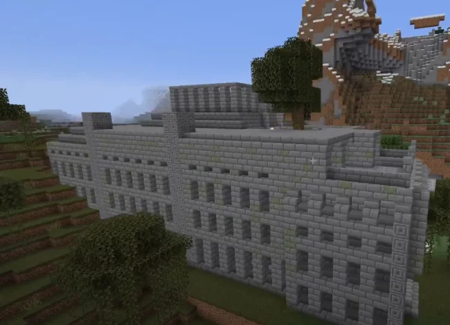 Постройка из мода Awesome Dungeon