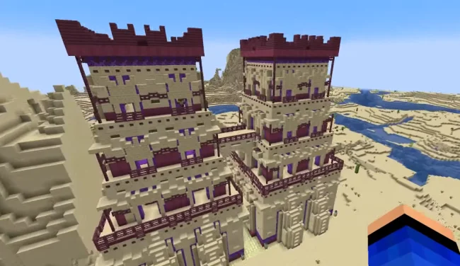 Замок из мода Structure Pool API