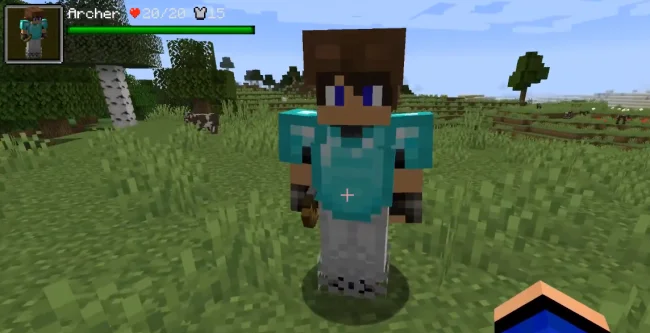 Лучник из мода Human Companions